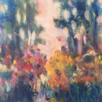 Forest II, 6"x8", acrylic on panel SOLD